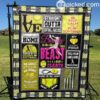 Beauty In The Streets And A Beast In My Cleats Quilt Blanket Yld9  Quilt